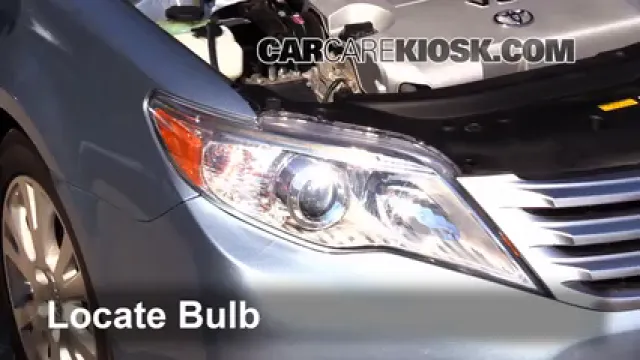 2011 Toyota Avalon 3.5L V6 Éclairage Feux de croisement (remplacer l'ampoule)